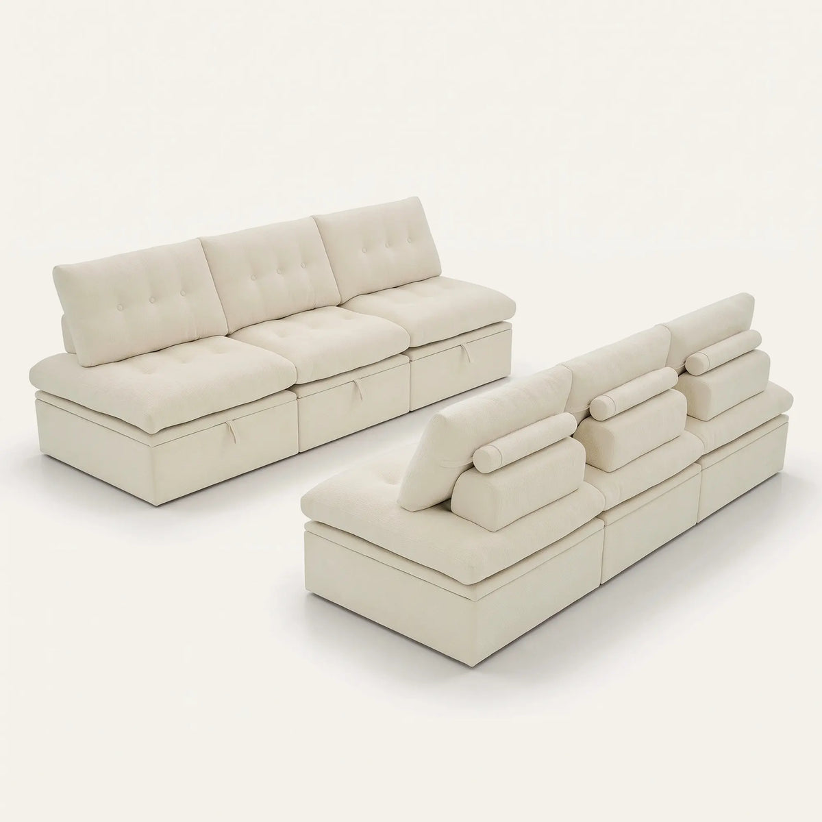 The Mosaik Oversized Modular Sectional with Storage