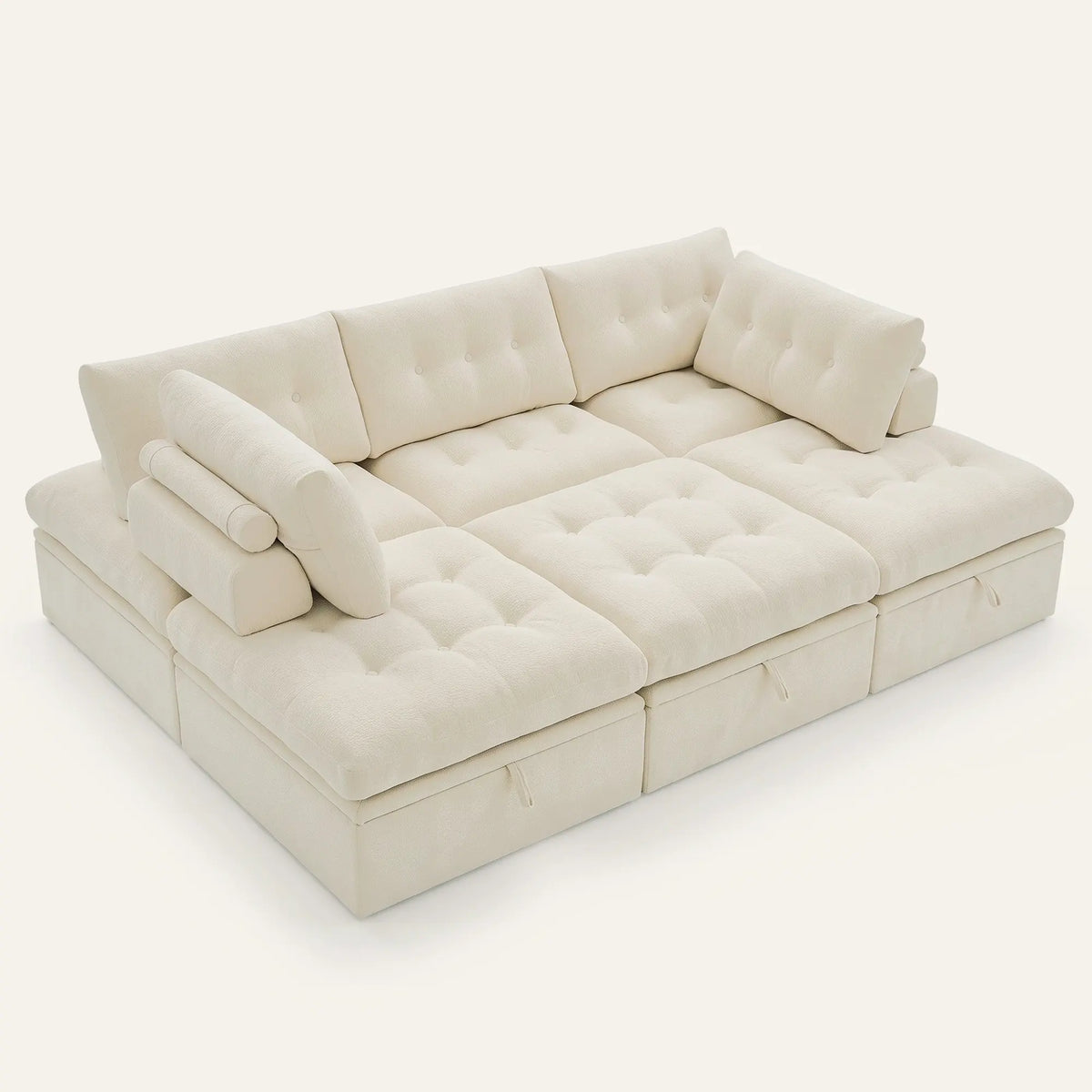 The Mosaik Oversized Modular Sectional with Storage