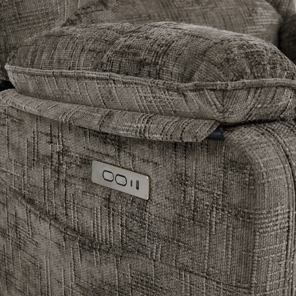 The Grid Power Swivel Glider Recliner