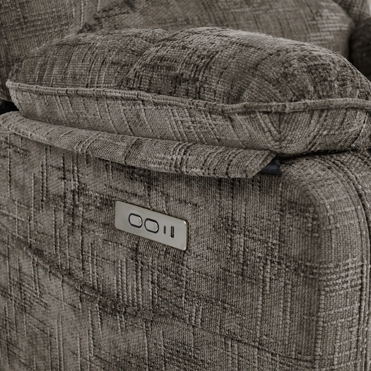 The Grid Power Swivel Glider Recliner
