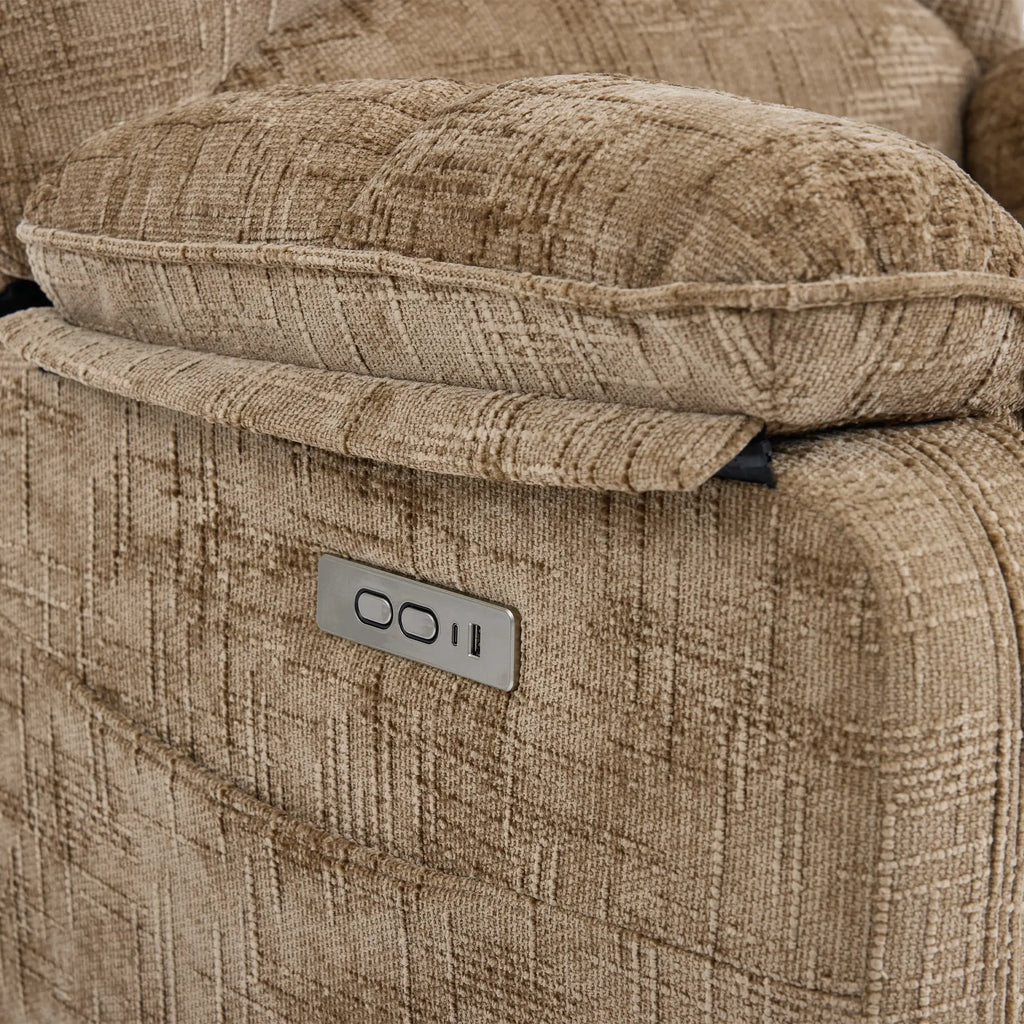 The Grid Power Swivel Glider Recliner