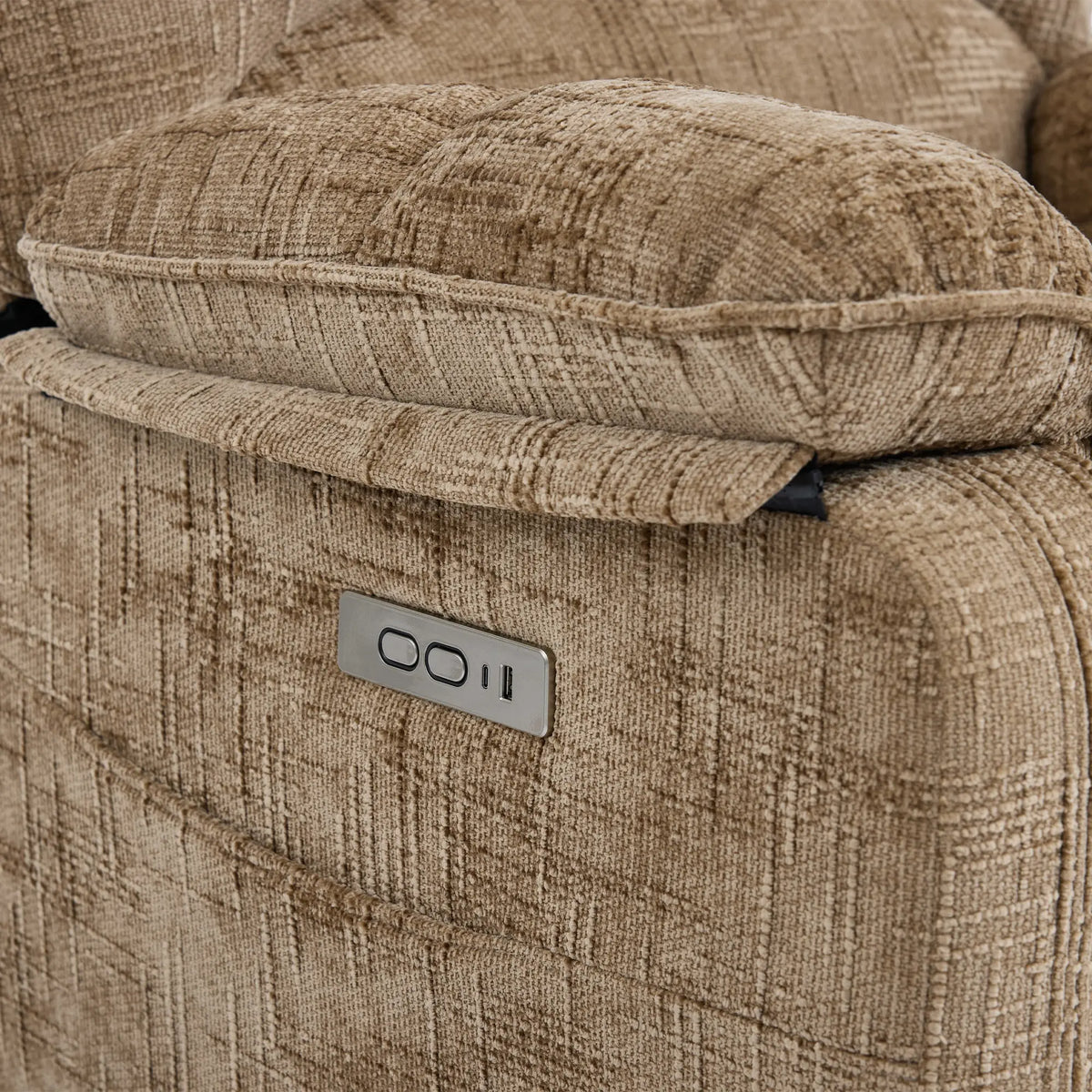 The Grid Power Swivel Glider Recliner