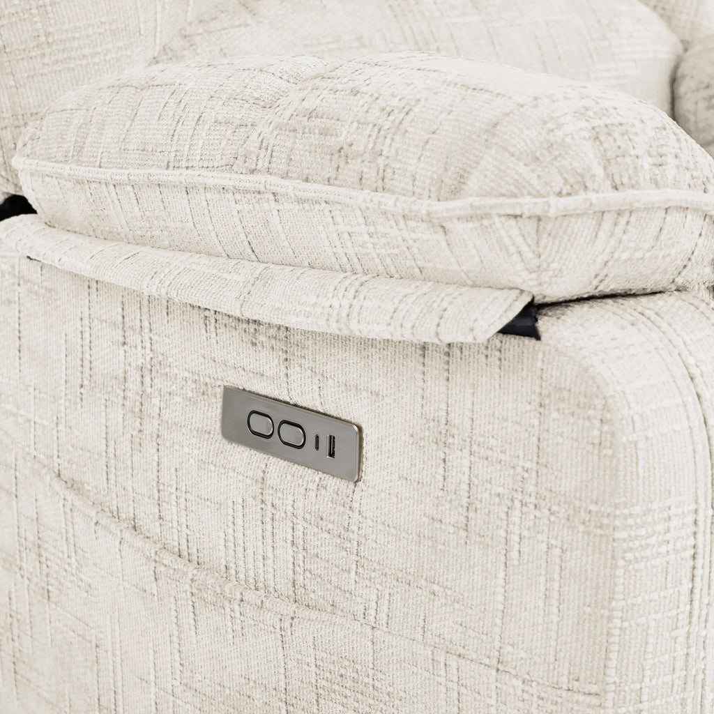 The Grid Power Swivel Glider Recliner