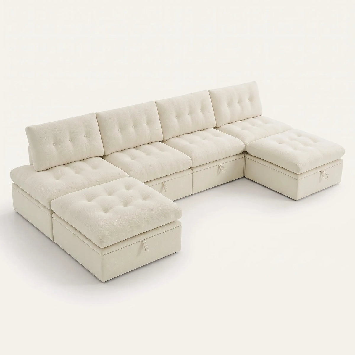 The Mosaik Oversized Modular Sectional with Storage