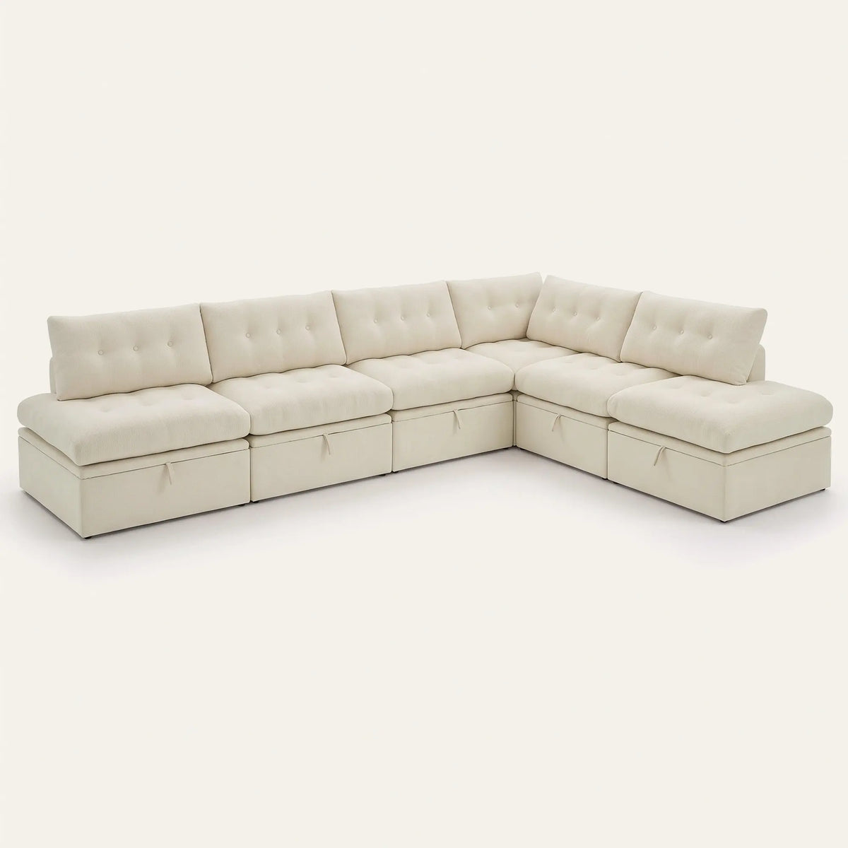 The Mosaik Oversized Modular Sectional with Storage