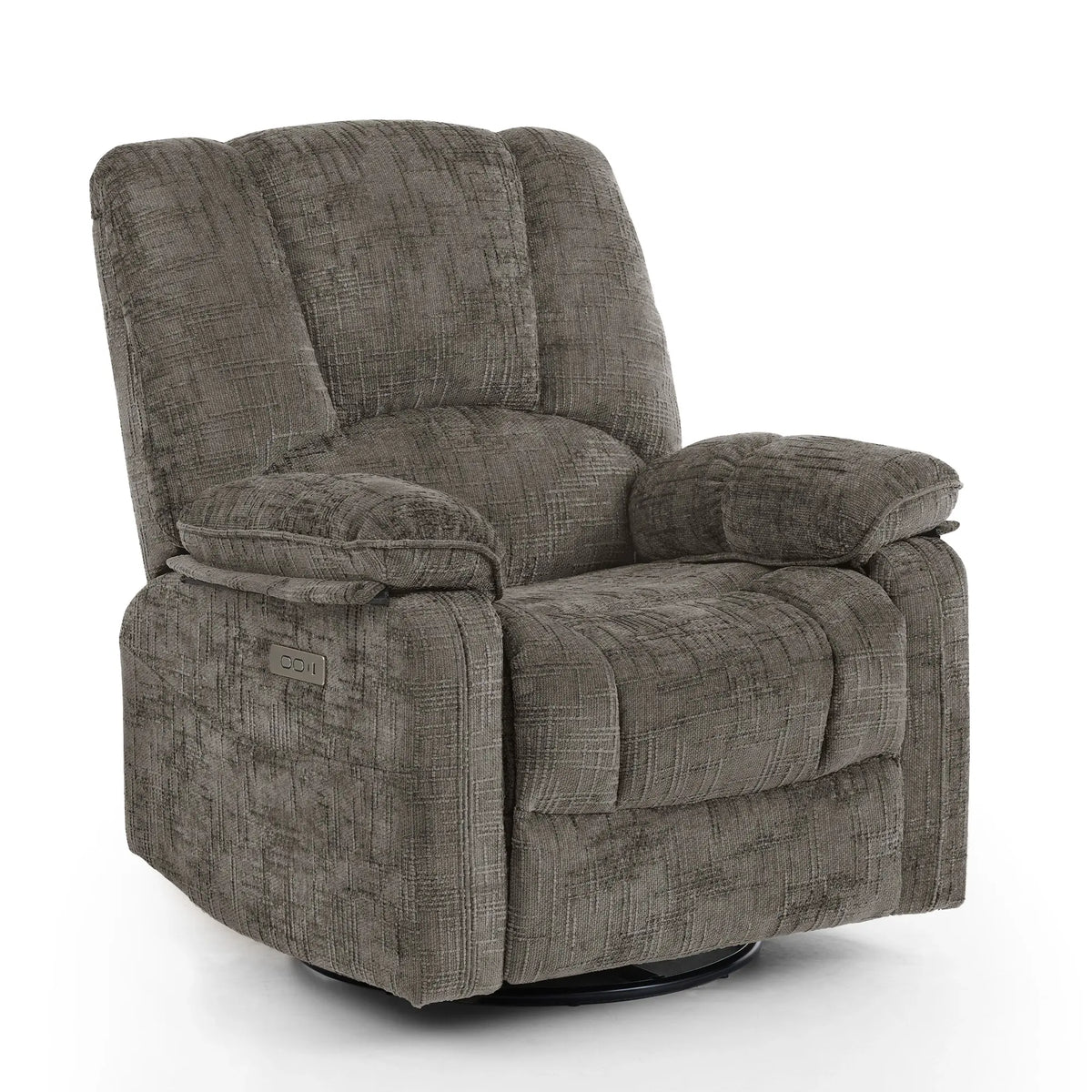The Grid Power Swivel Glider Recliner