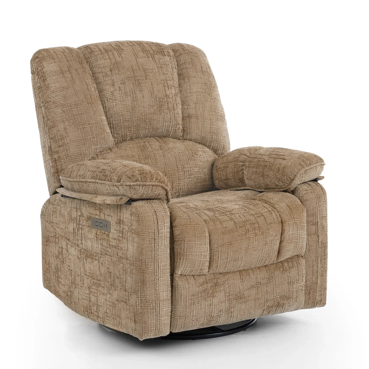 The Grid Power Swivel Glider Recliner