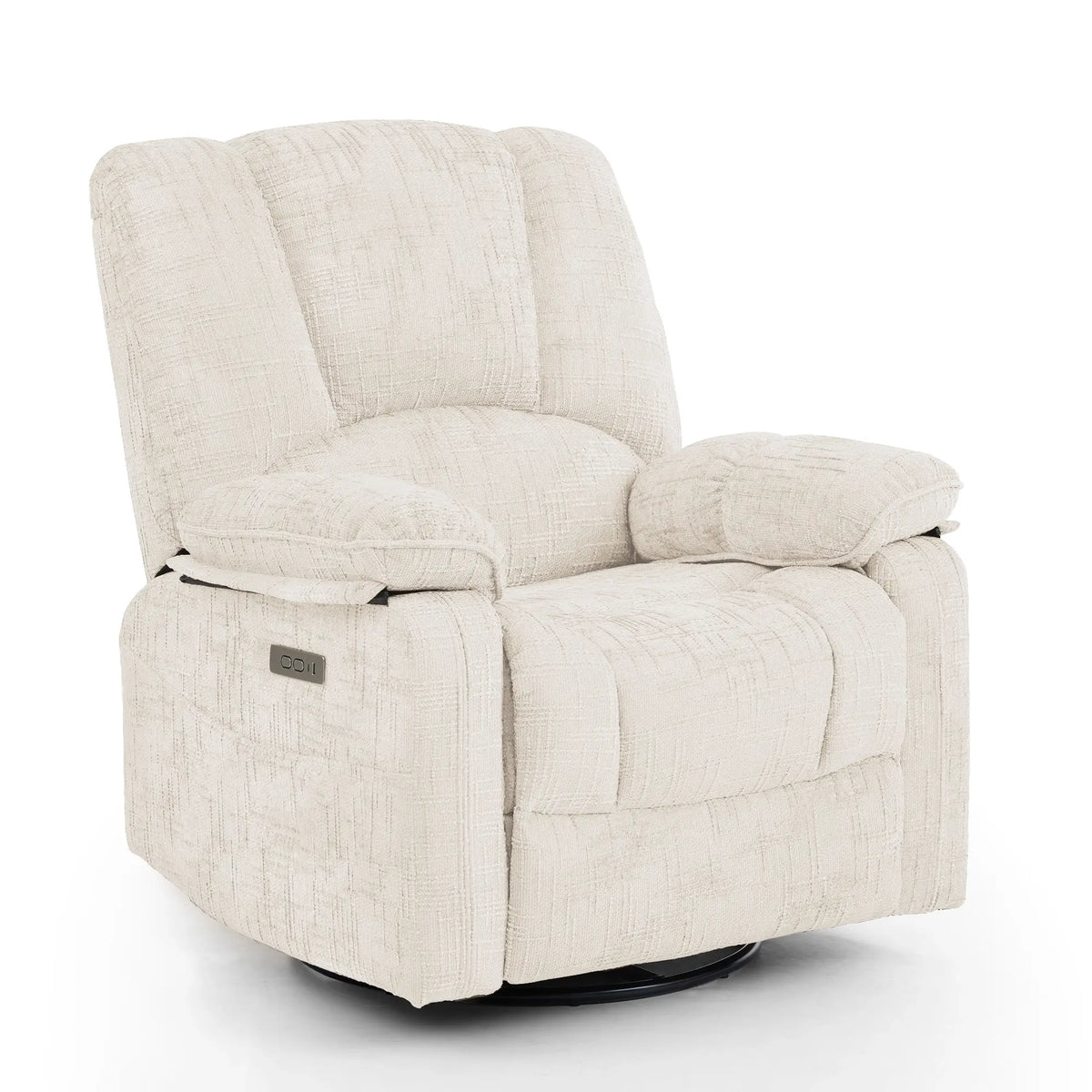 The Grid Power Swivel Glider Recliner