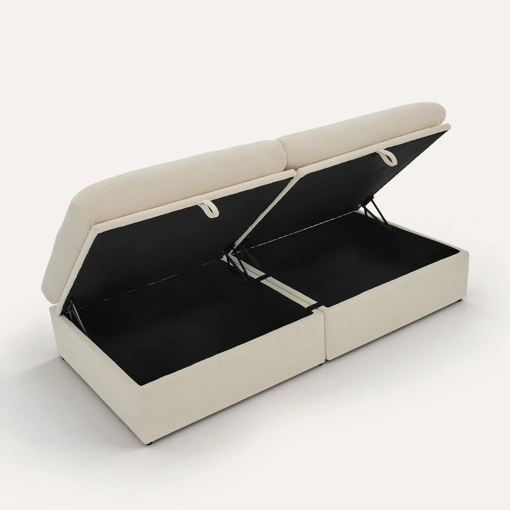 The Mosaik Oversized Modular Sectional with Storage
