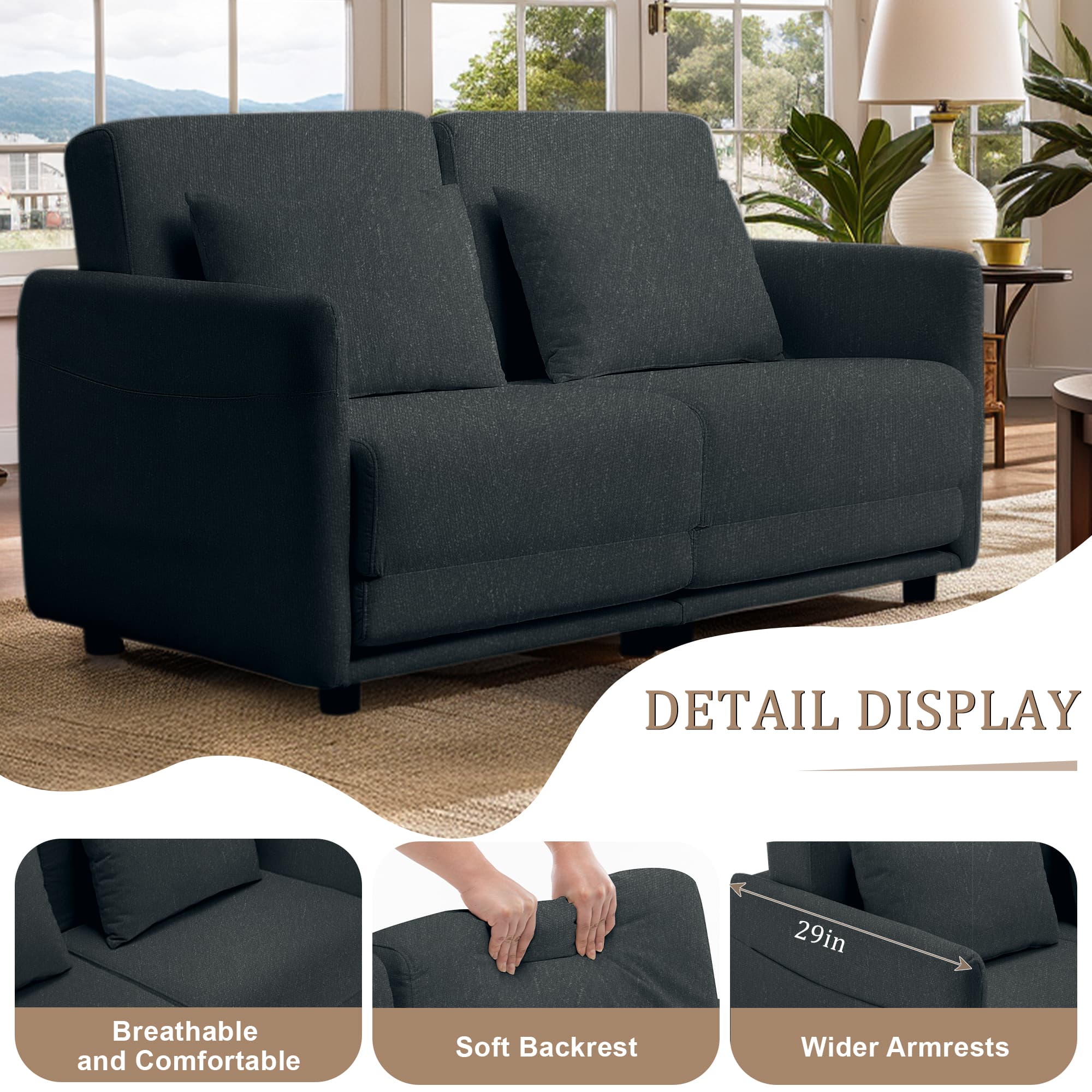 Small Full Size Pull Out Couch