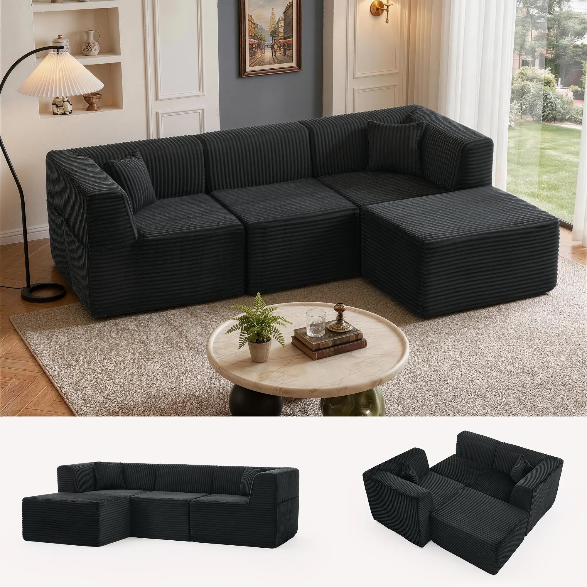 The 2525 Boneless Modular Sofa