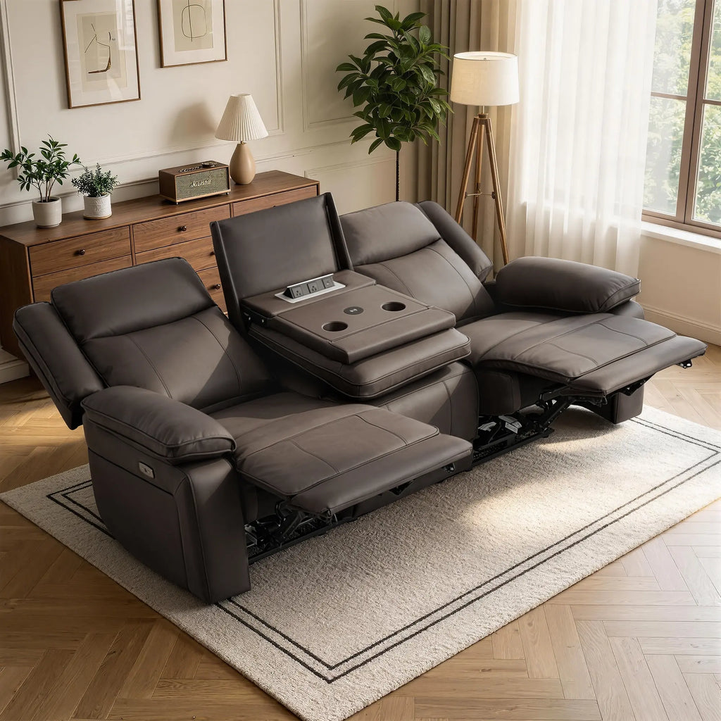 The Amberglow Zero Gravity Power Sofa