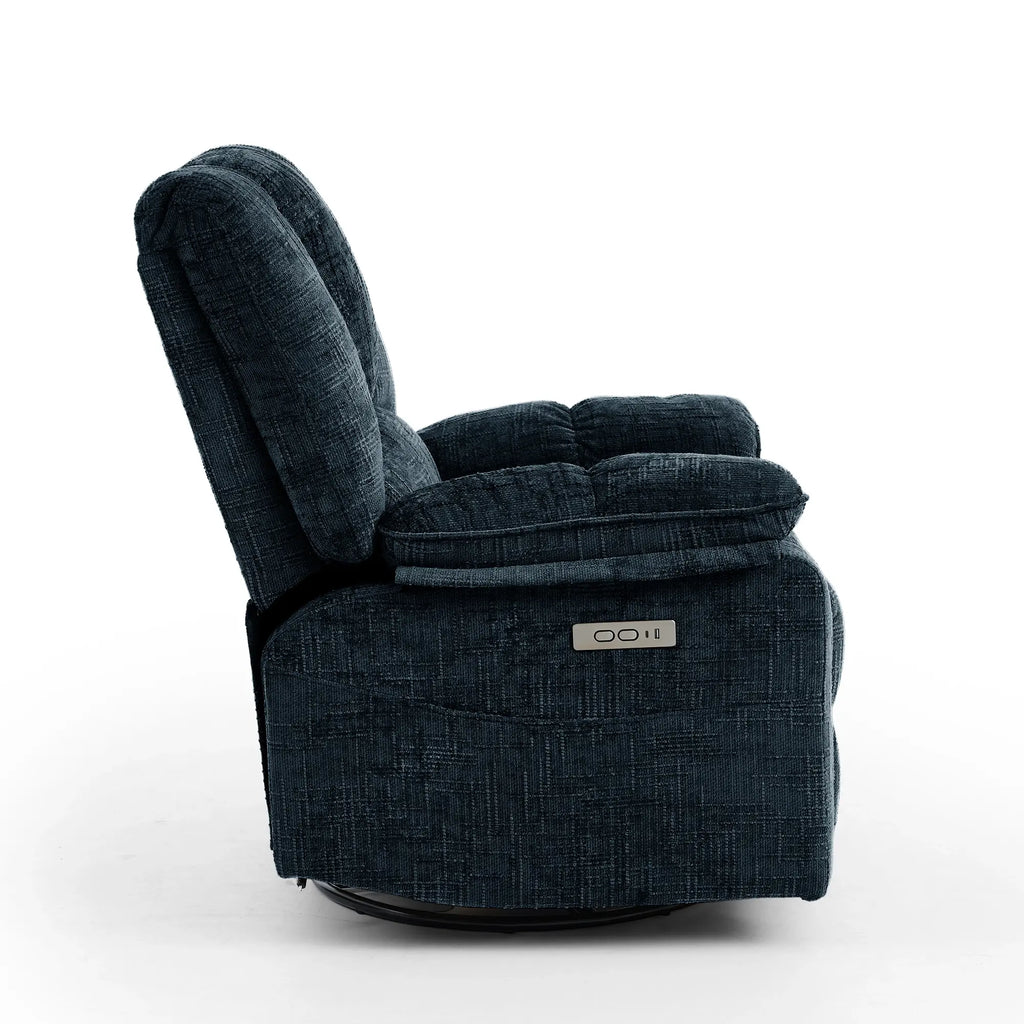 The Grid Power Swivel Glider Recliner