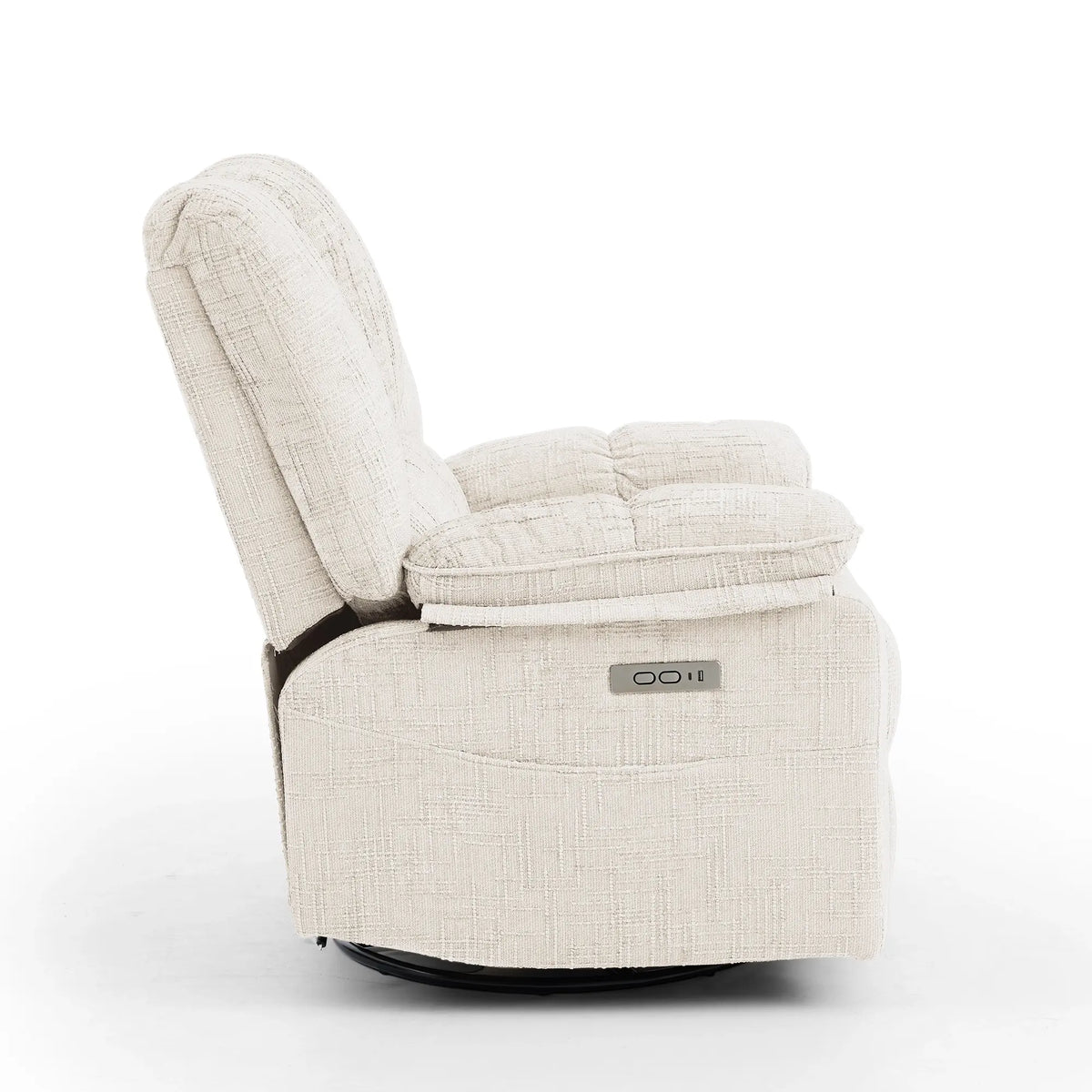 The Grid Power Swivel Glider Recliner
