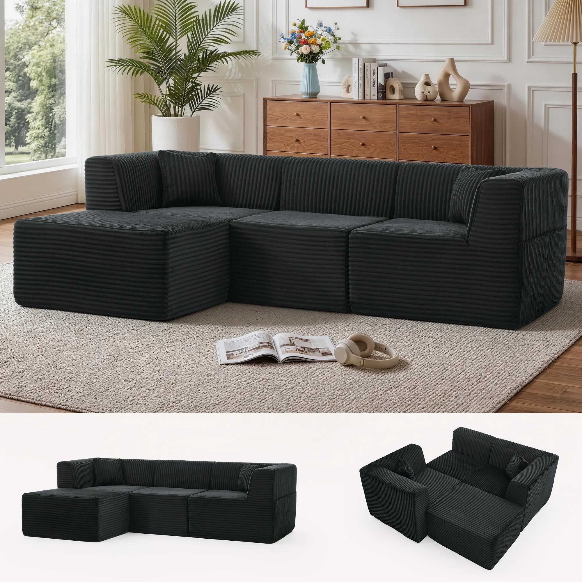 The 2525 Boneless Modular Sofa