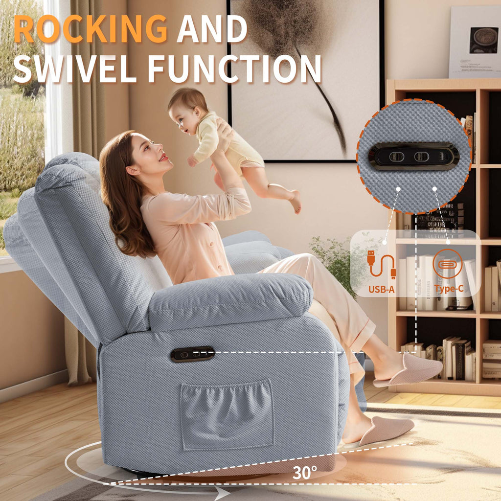 Oversized Power Recliner Chair