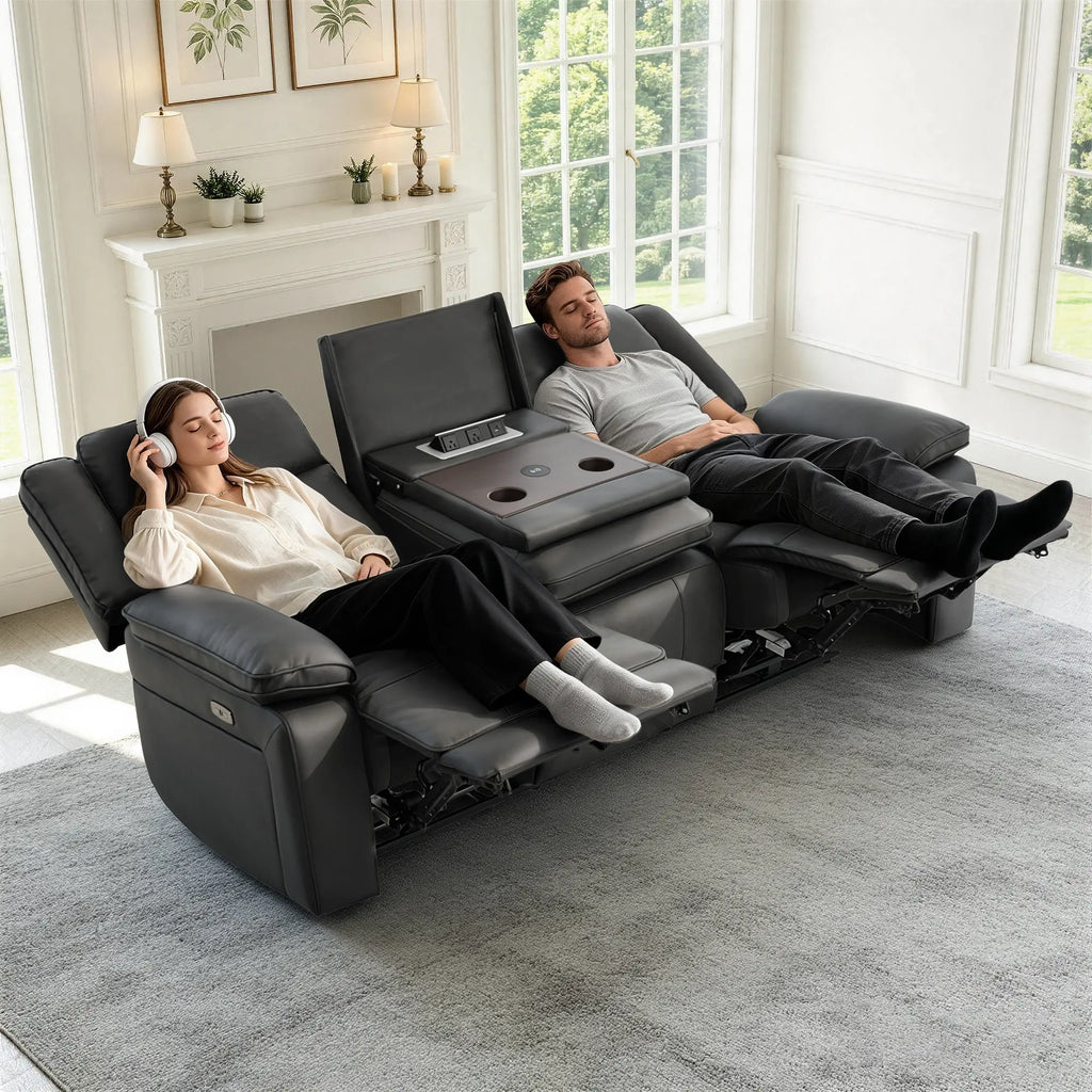 The Amberglow Zero Gravity Power Sofa