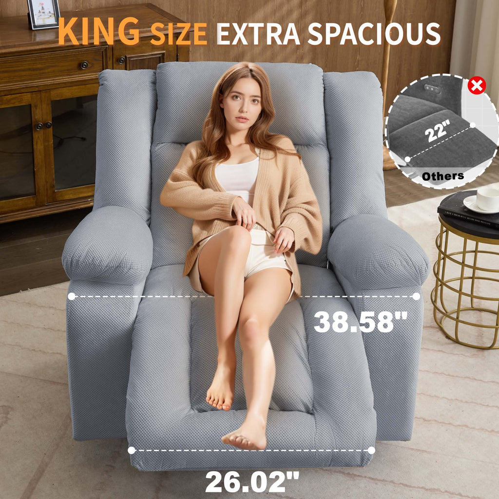 Oversized Power Recliner Chair