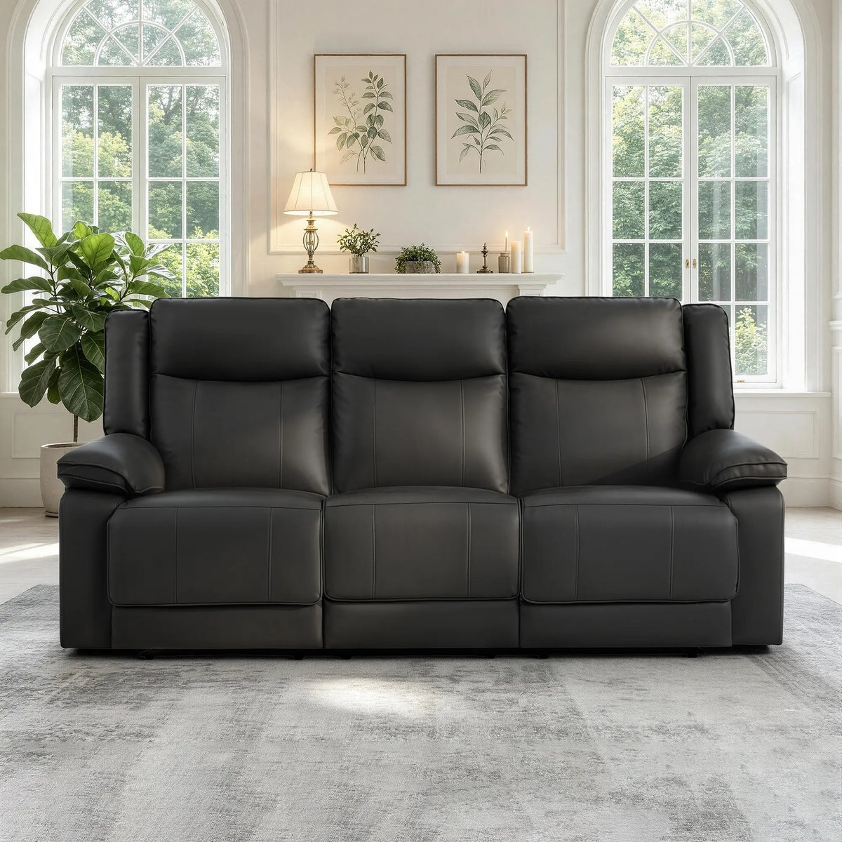 The Amberglow Zero Gravity Power Sofa