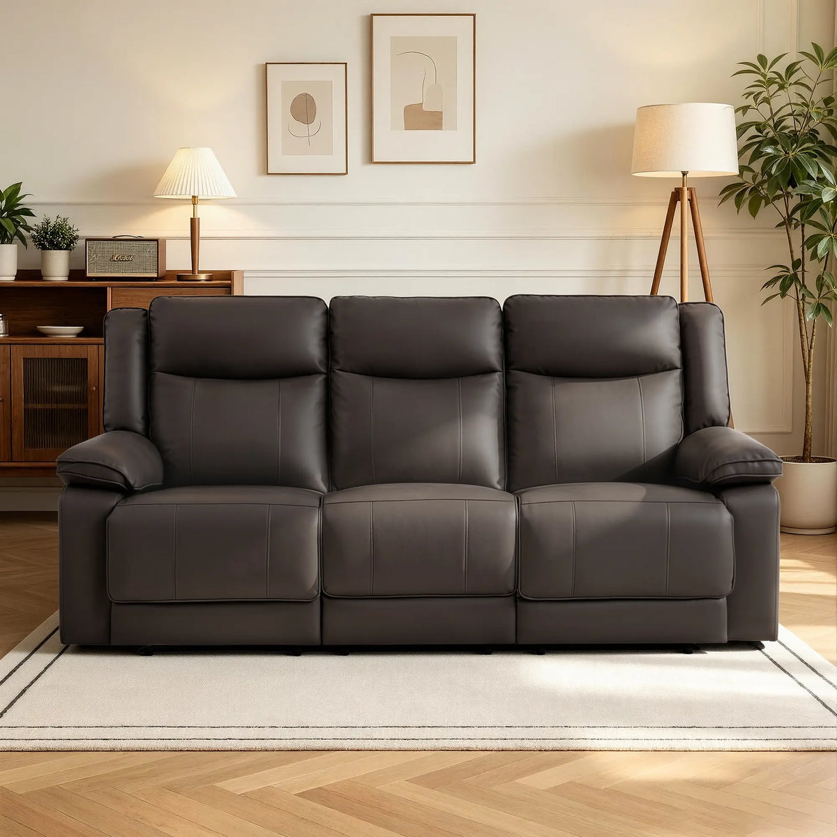 The Amberglow Zero Gravity Power Sofa