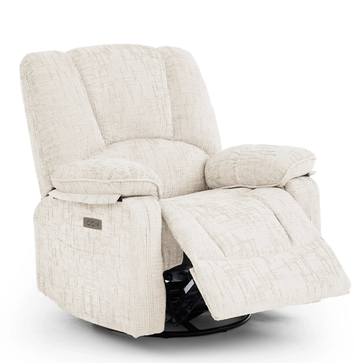 The Grid Power Swivel Glider Recliner