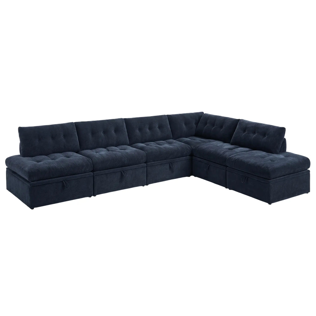 The Mosaik Oversized Modular Sectional with Storage