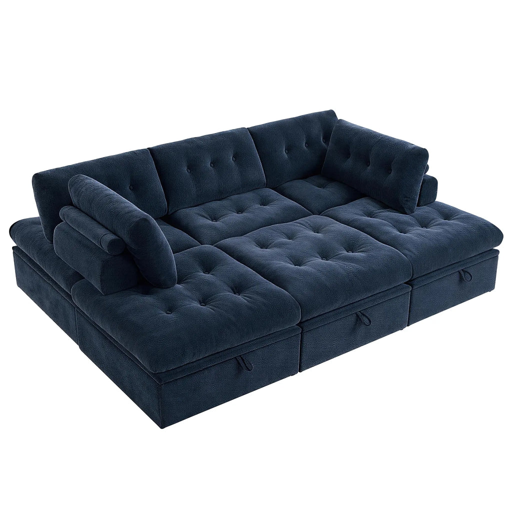 The Mosaik Oversized Modular Sectional with Storage