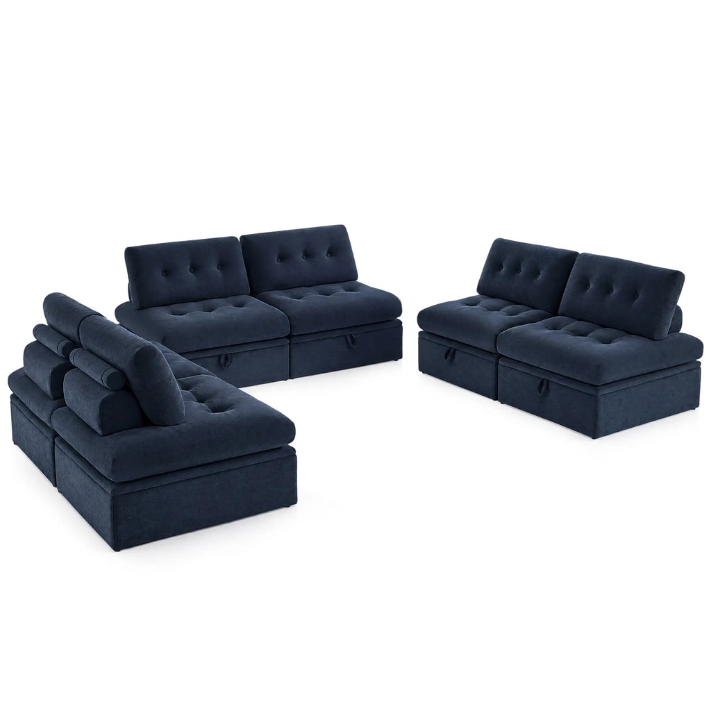 The Mosaik Oversized Modular Sectional with Storage