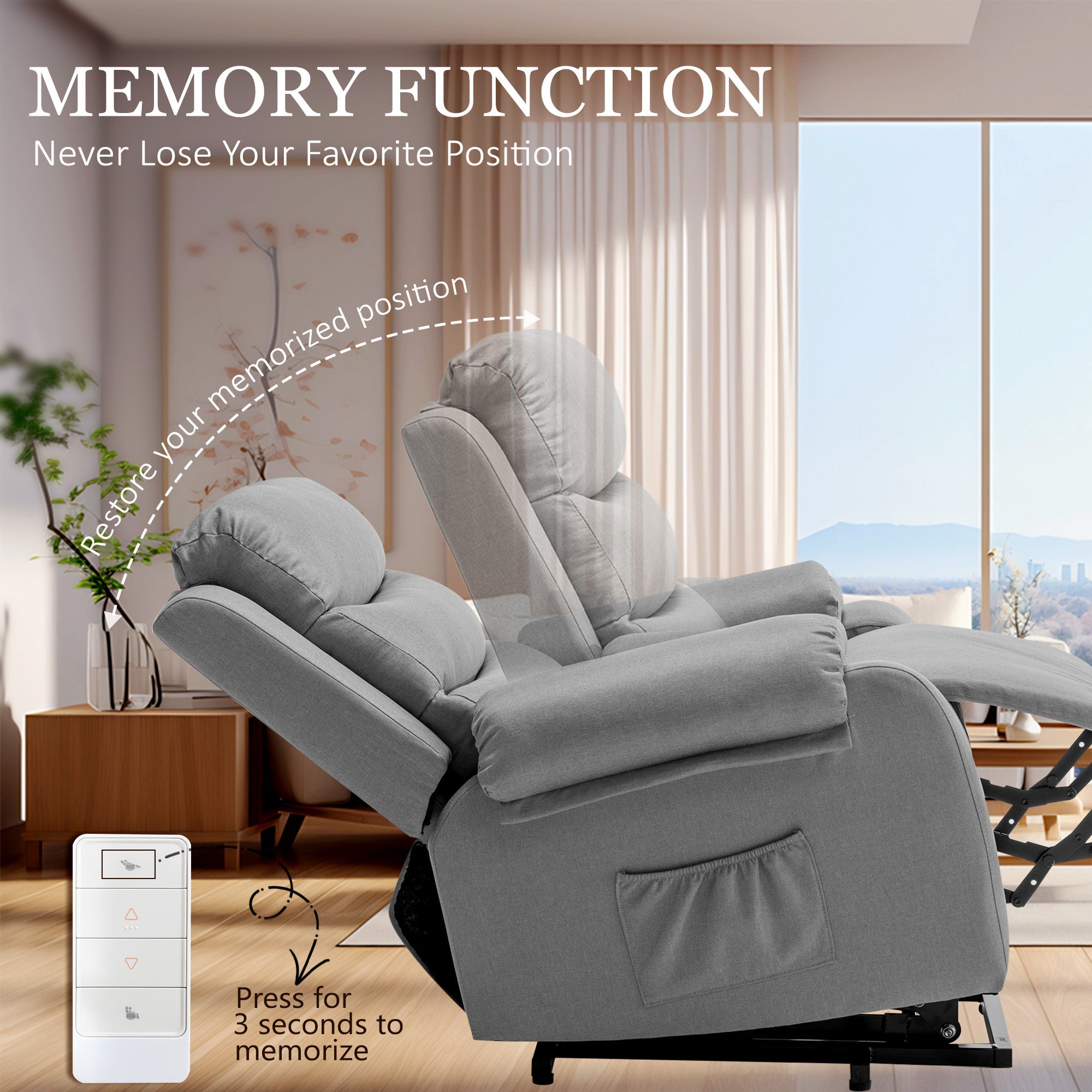 Korser Recliner Chair for Adults