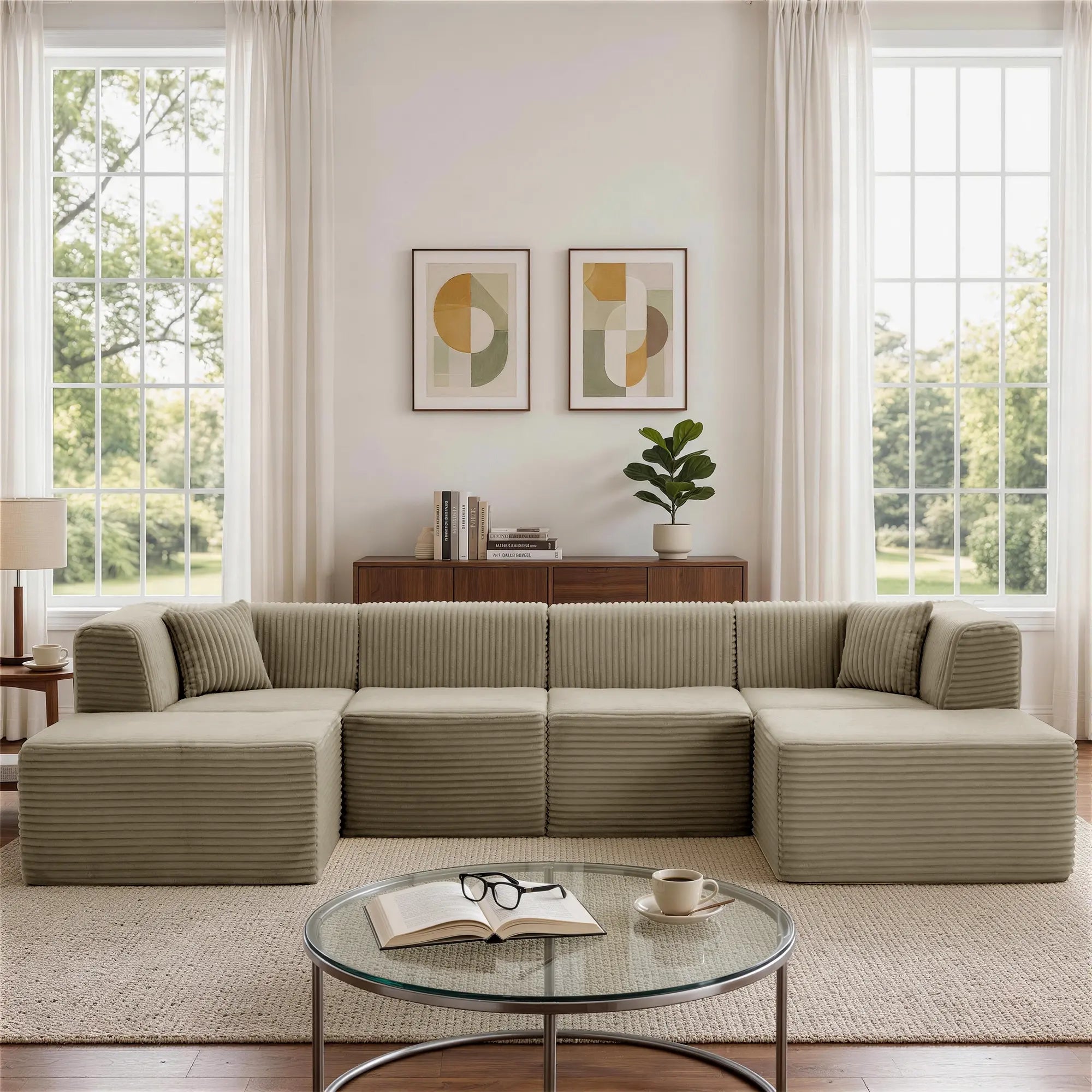The 2525 Boneless Modular Sofa
