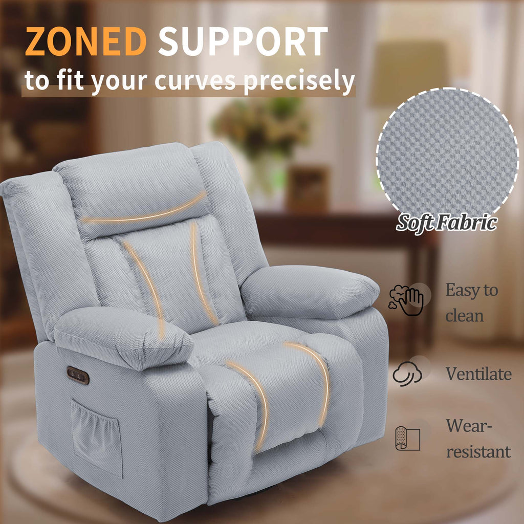Oversized Power Recliner Chair