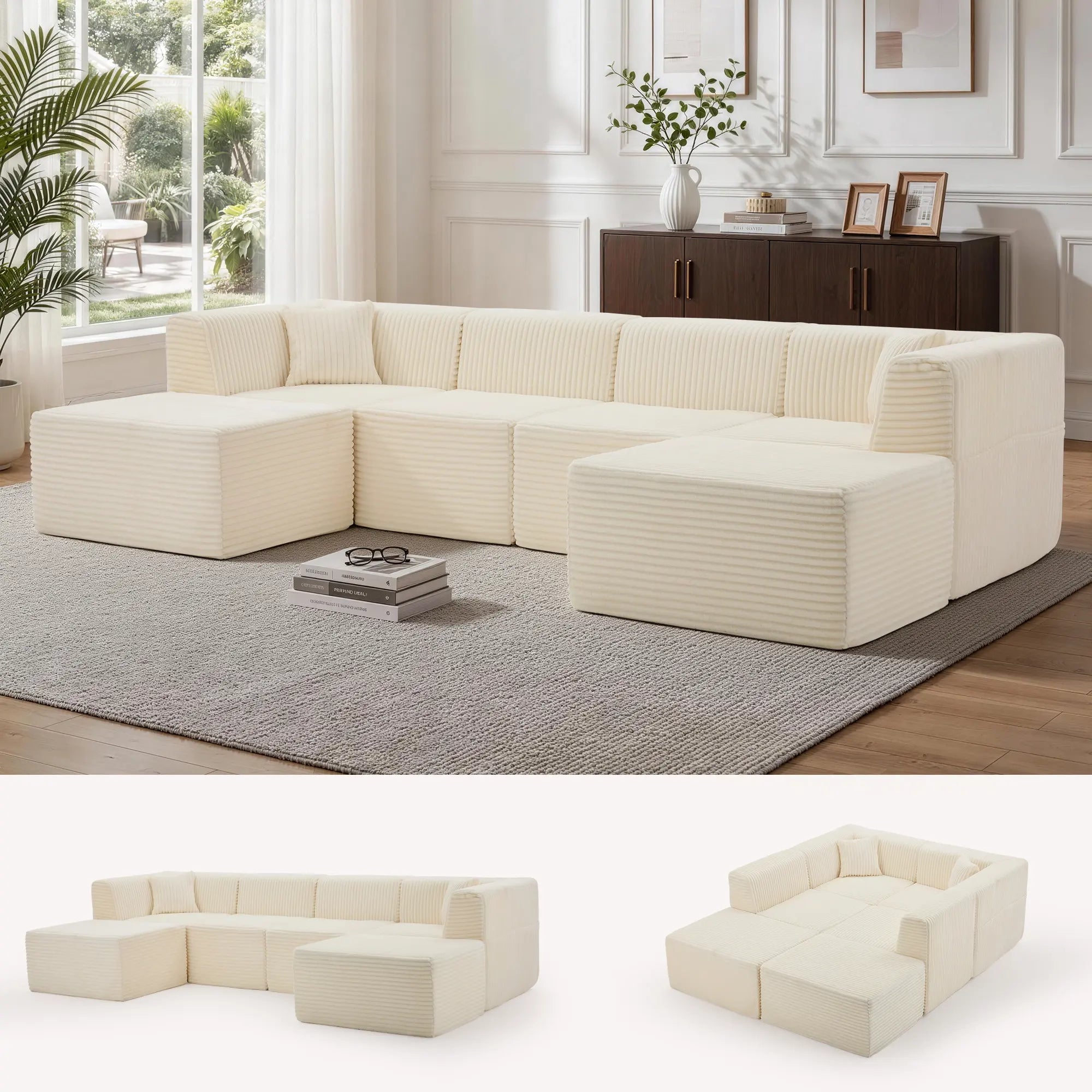The 2525 Boneless Modular Sofa