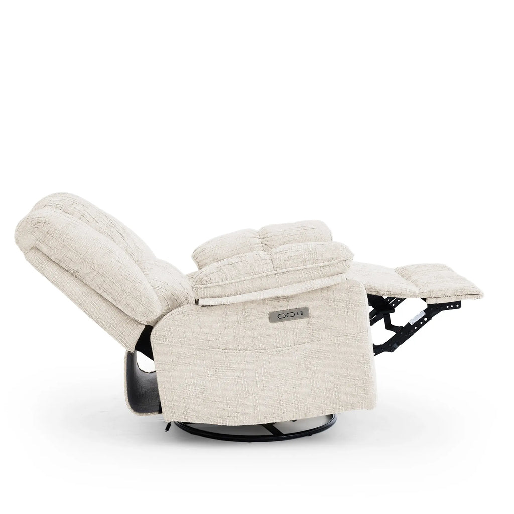 The Grid Power Swivel Glider Recliner