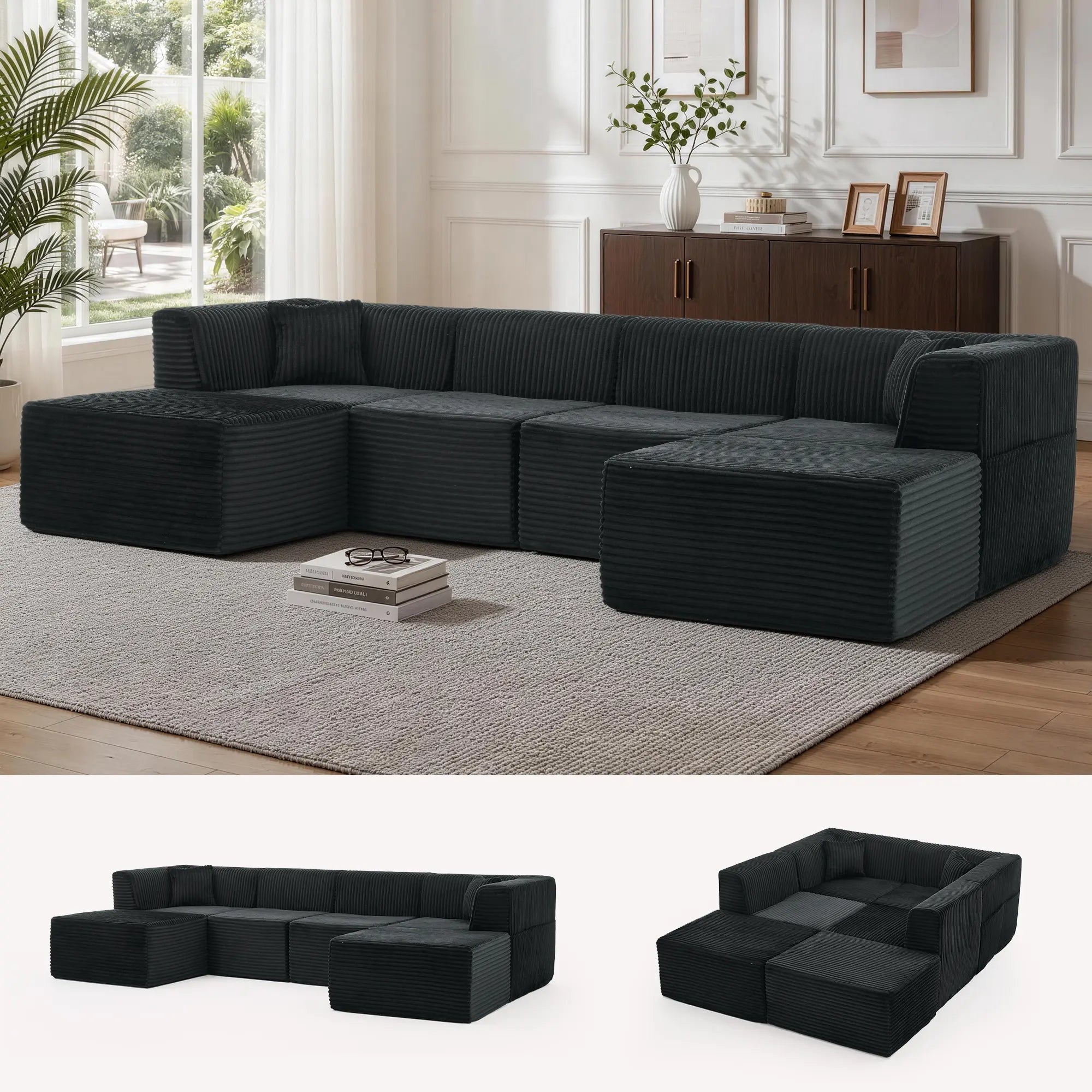 The 2525 Boneless Modular Sofa