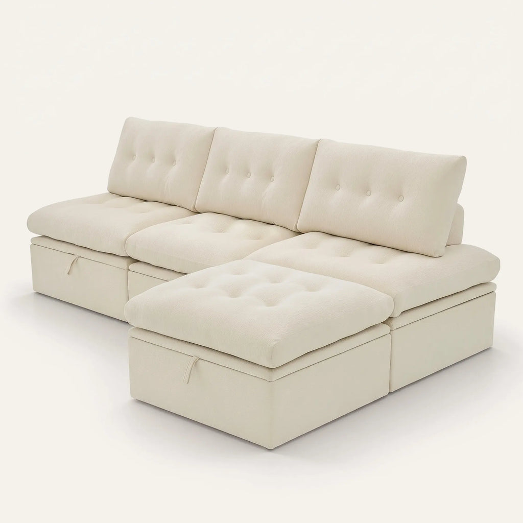 The Mosaik Oversized Modular Sectional with Storage