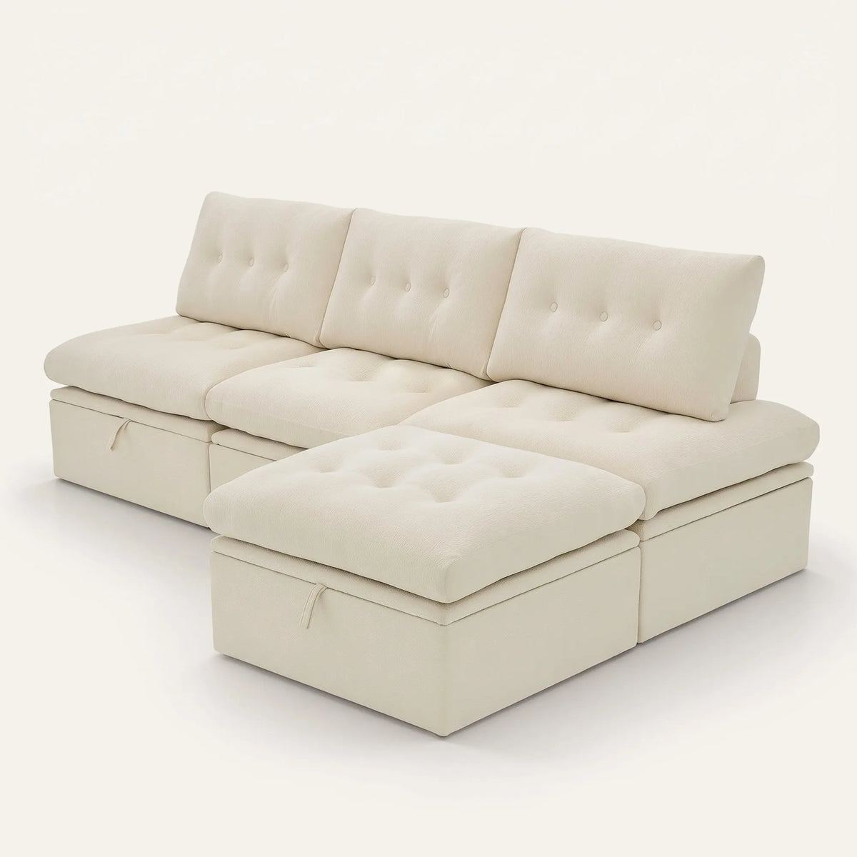 The Mosaik Oversized Modular Sectional with Storage