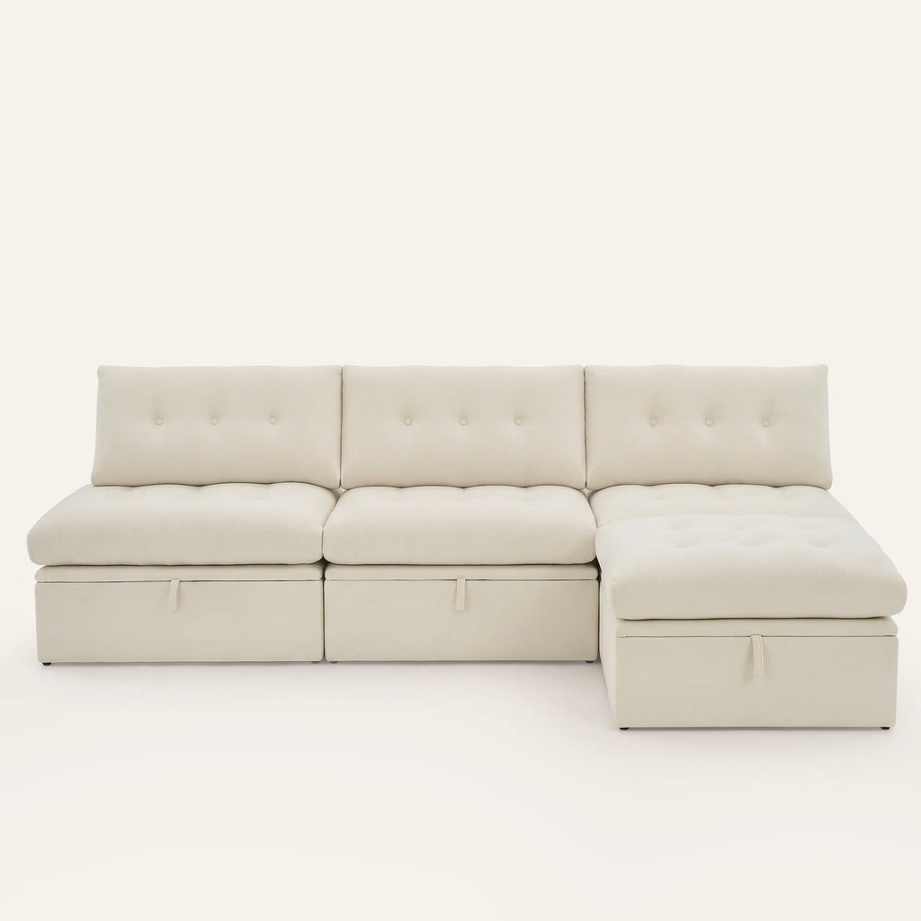 The Mosaik Oversized Modular Sectional with Storage