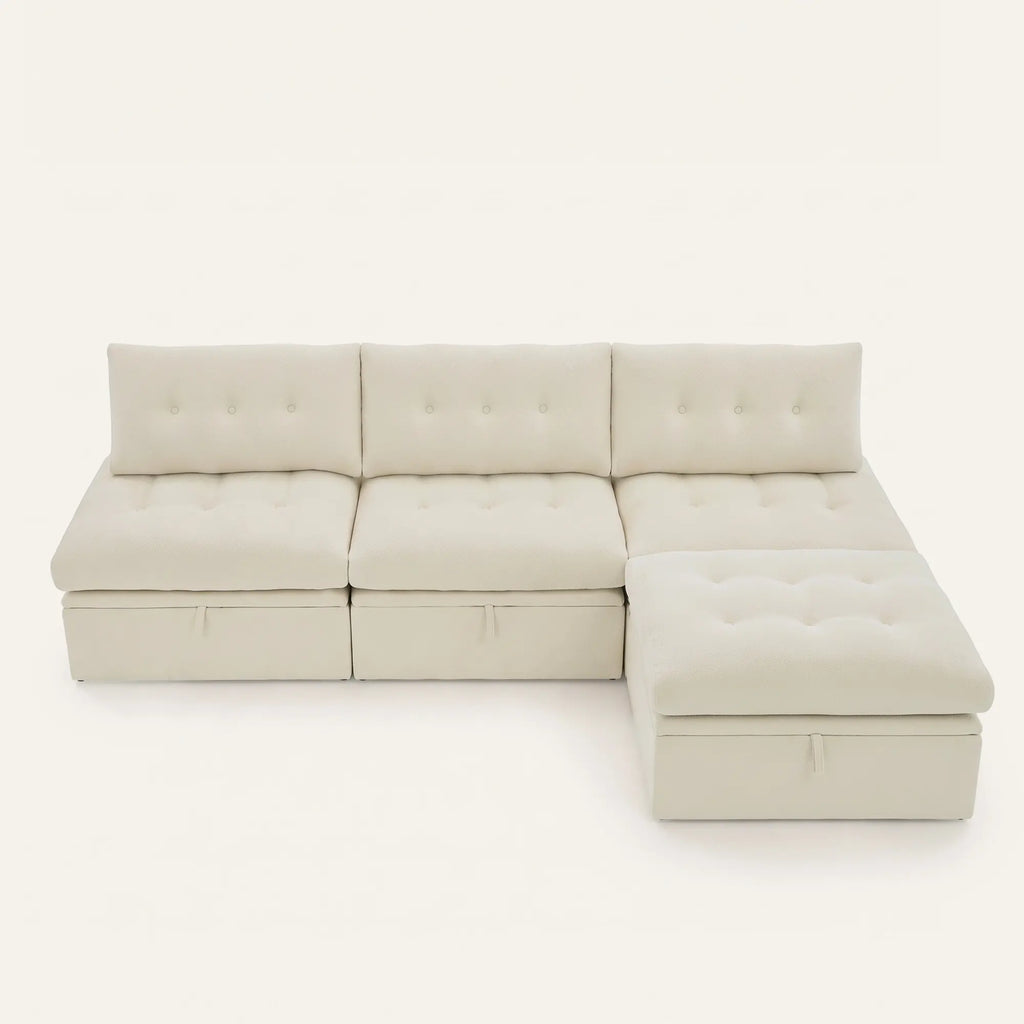 The Mosaik Oversized Modular Sectional with Storage